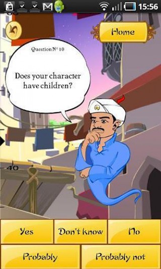 神灯猜名人(Akinator the Genie)截图(2)