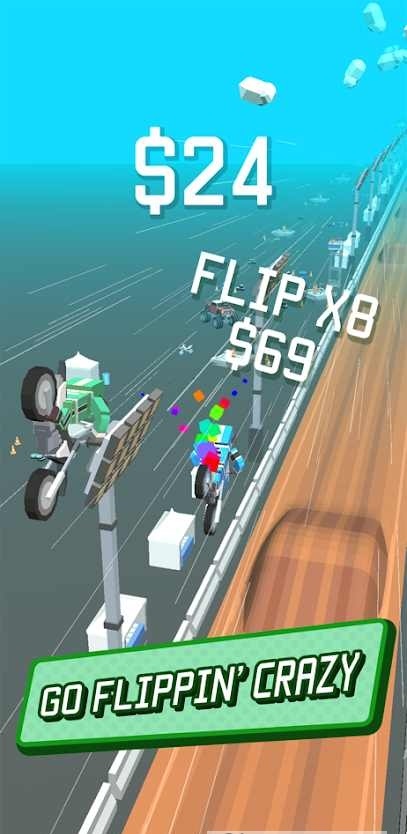 超级摩托车特技3D截图(3)