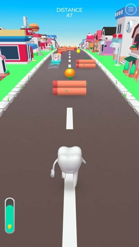 牙齿人跑酷截图(2)