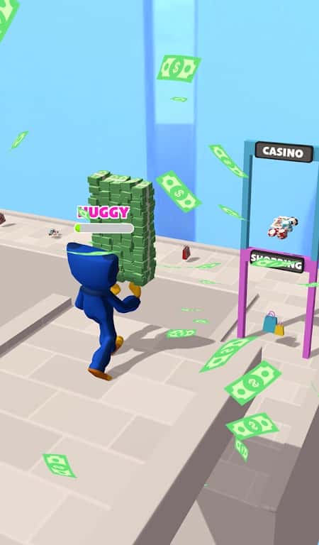 富有的种族金钱赛跑3D截图(2)