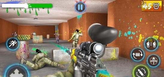 彩弹射击竞技场射击截图(2)