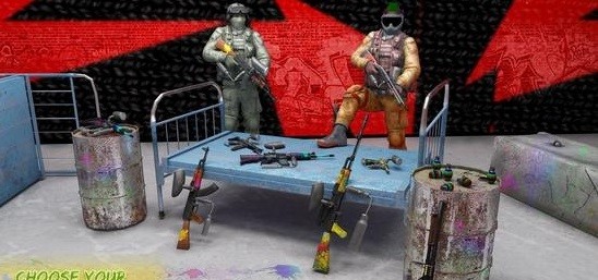 彩弹射击竞技场射击截图(3)