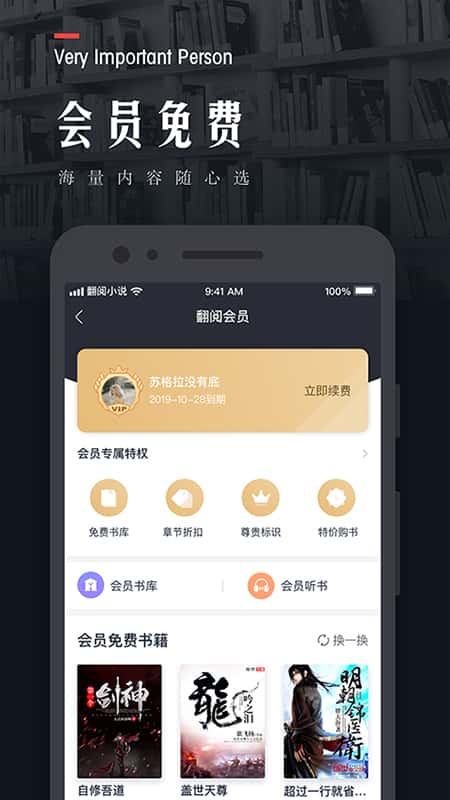 翻阅小说阅读模式截图(2)
