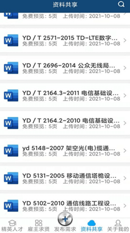 通信资才网截图(2)