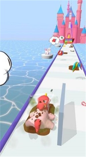 独角兽装扮跑截图(1)