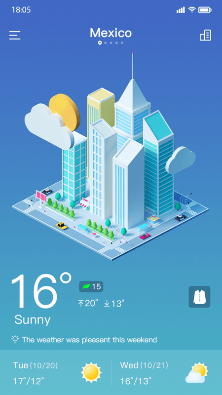 坚果天气预报截图(1)