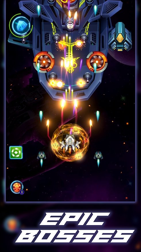银河小队太空射手截图(1)
