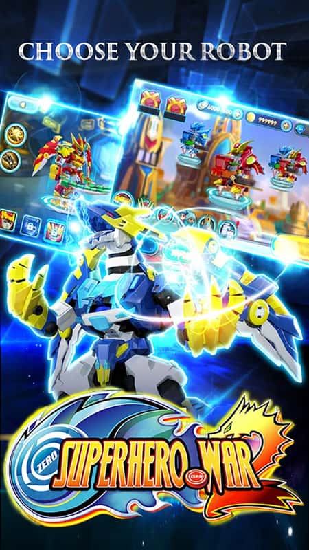 超级英雄机器人无限金币中文修改版（SuperHeroes Battle）截图(2)