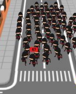 人群奔跑3D截图(1)